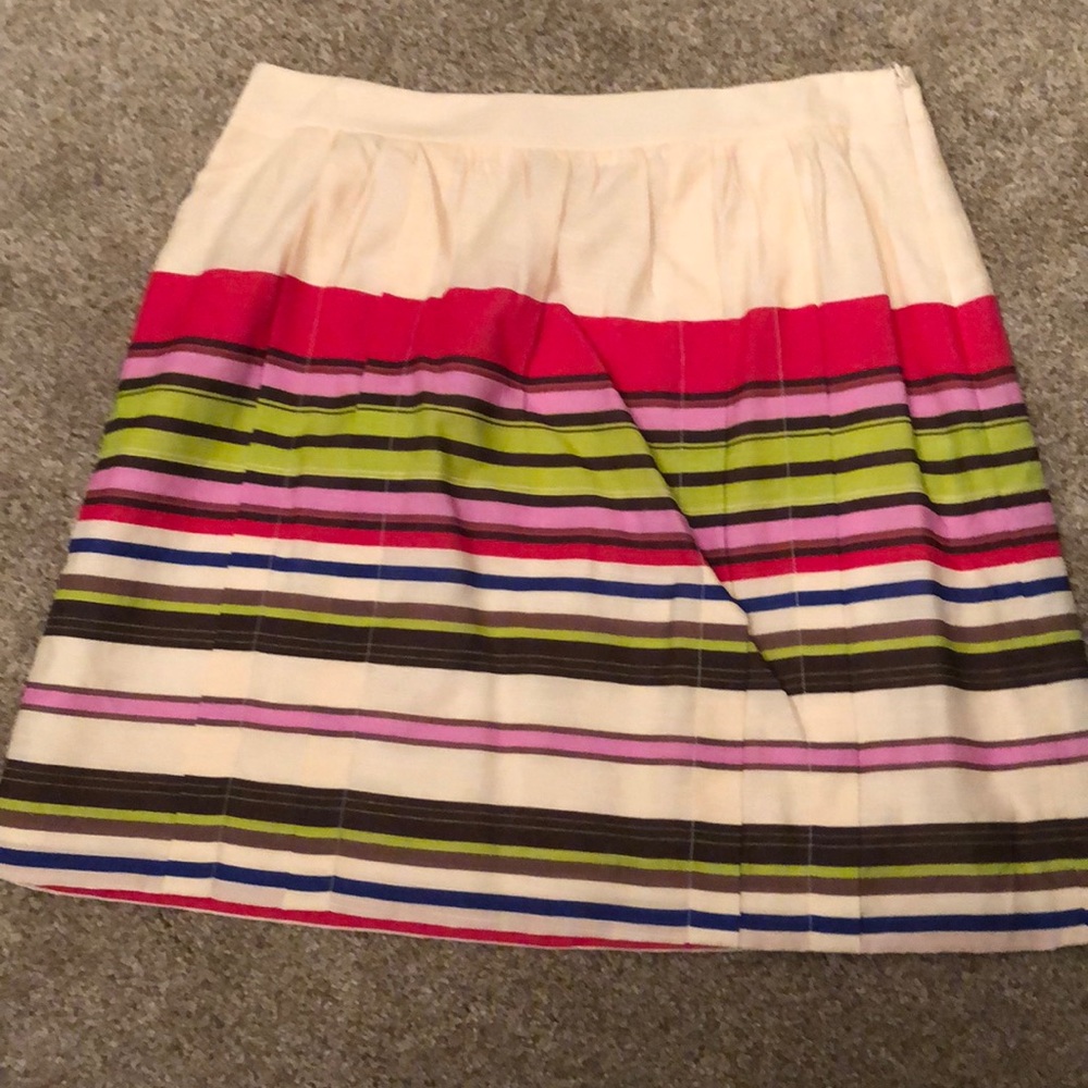 LOFT NWOT multi colored skirt - size 10